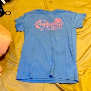 Blue shirt size Small it’s a tshirt